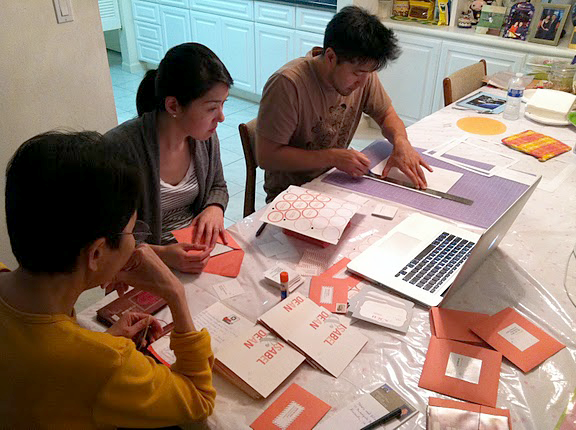 The production line…