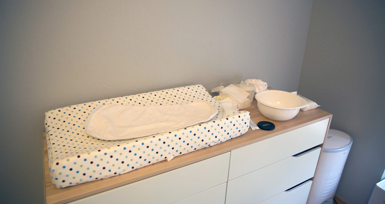 The umbilical cord fell off!