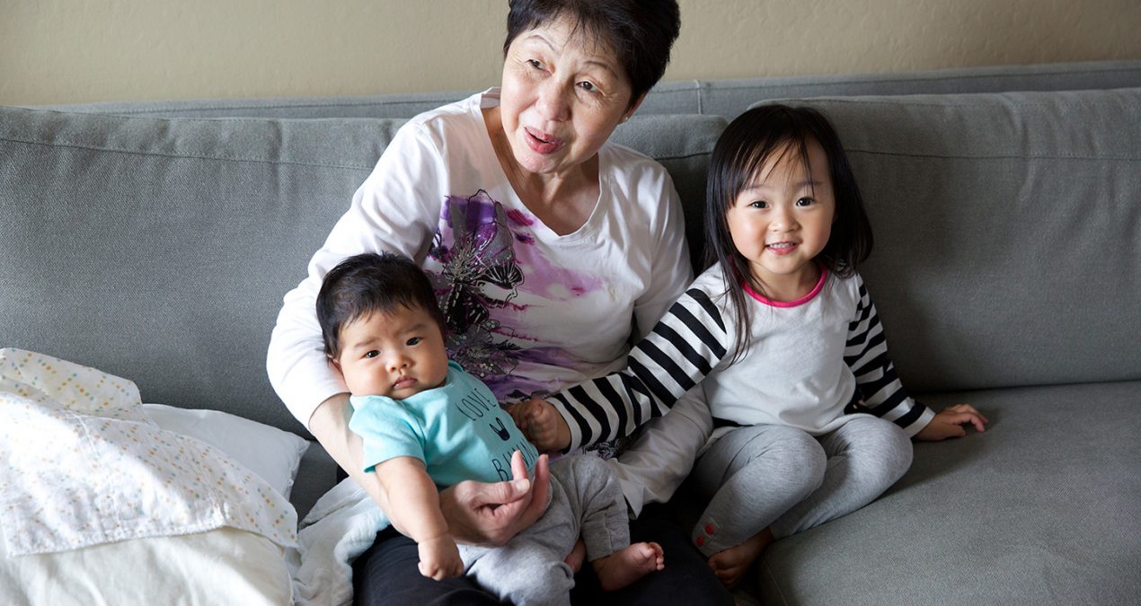 Playtime with Miela and grandma!