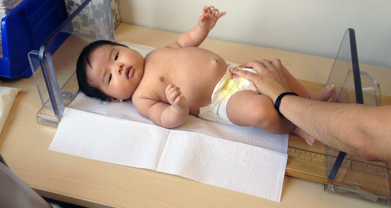 2-month pediatrician visit!