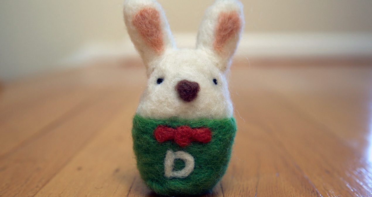 Hand-made Xmas ornament!