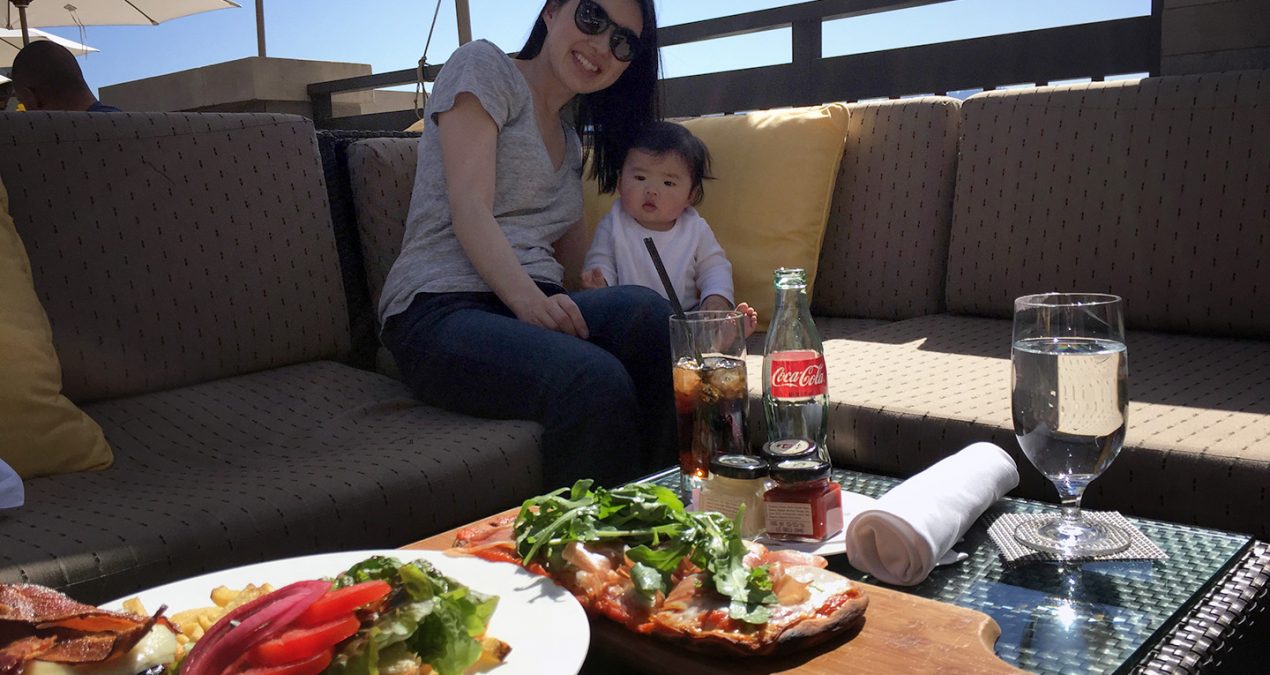 Lunch at Rosewood Sand Hill!