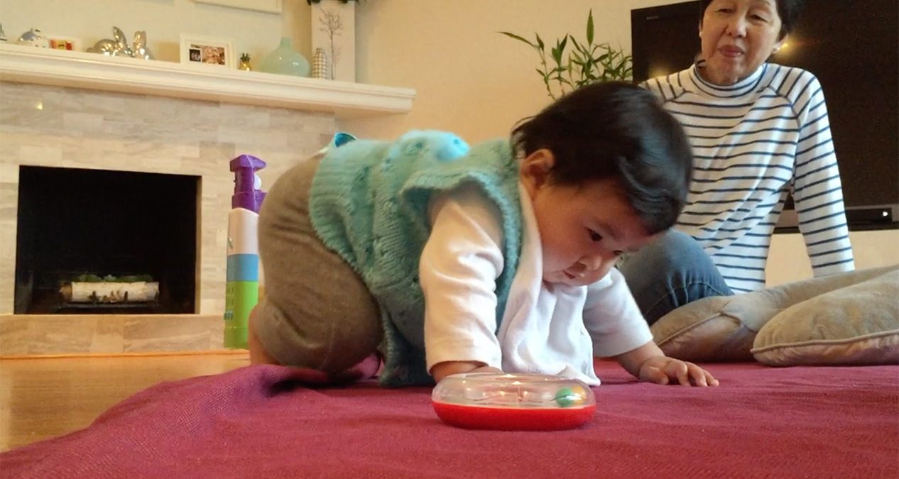 Not crawling yet… but almost!