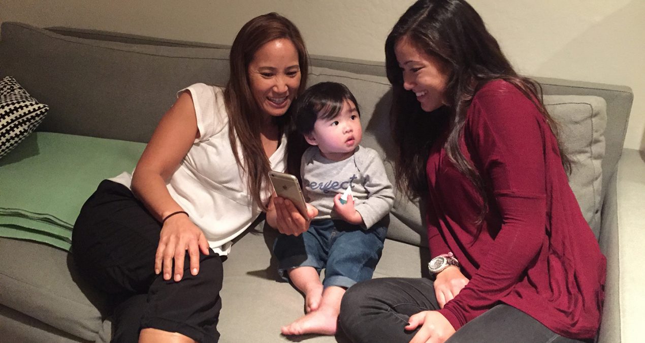 Fun with Auntie Lisa & Akemi!
