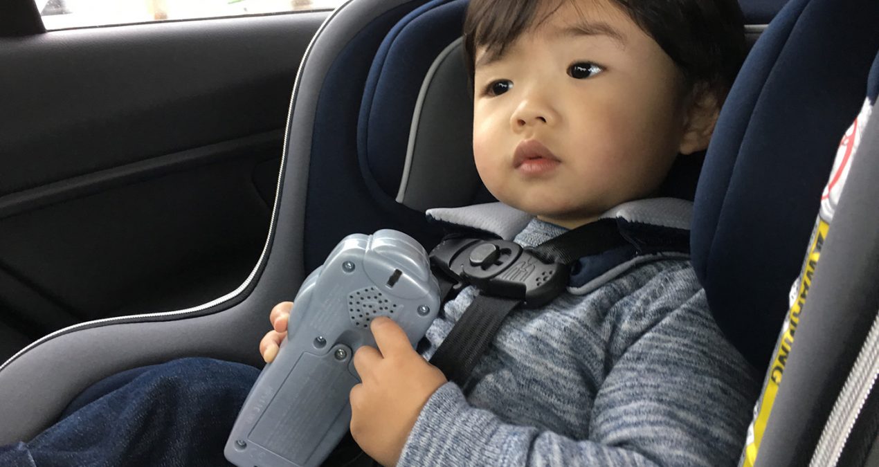 Daren’s new convertible seat!