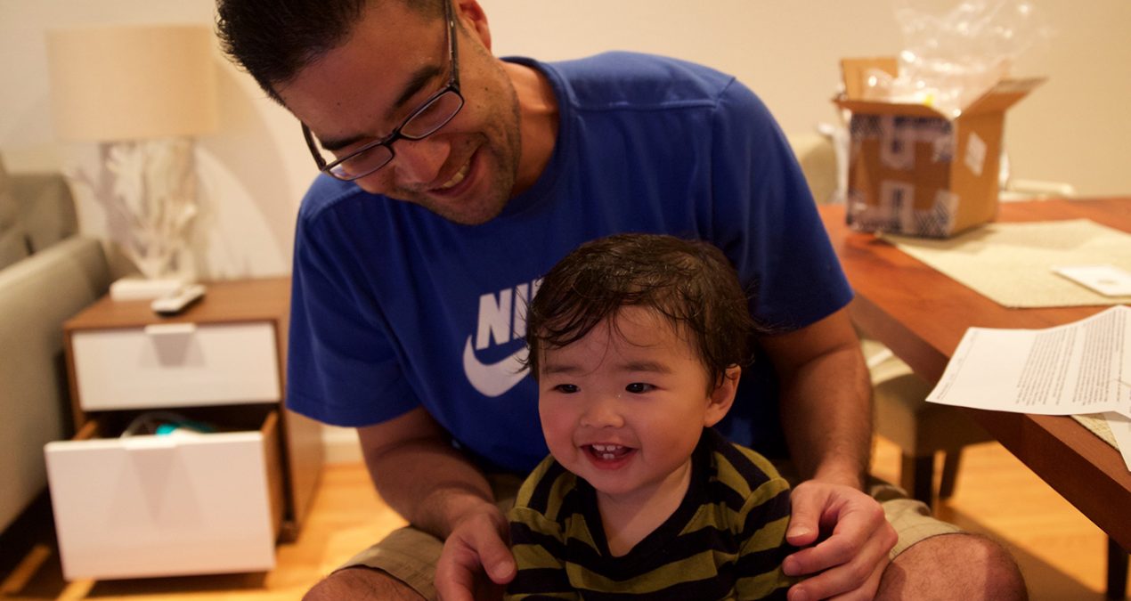 Uncle Tracy stops by!