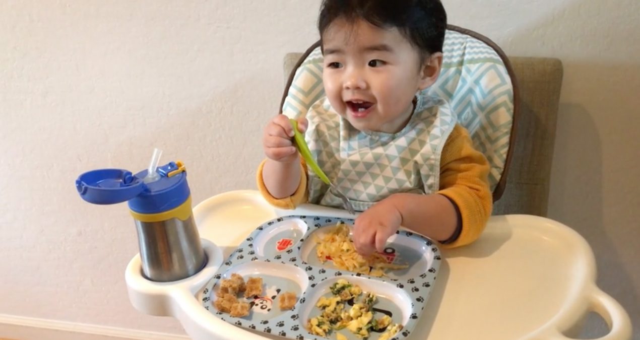 Daren saying “Yummy!”