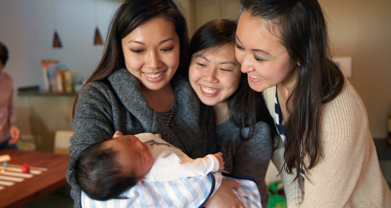 More visits from family and friends!