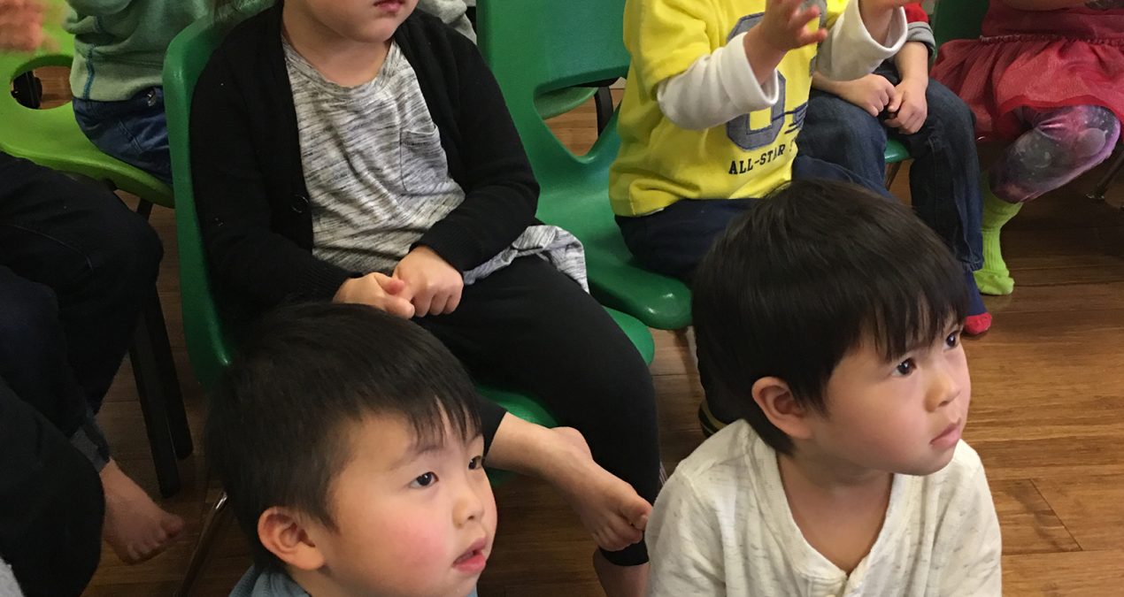 Daren’s first pre-school skit!