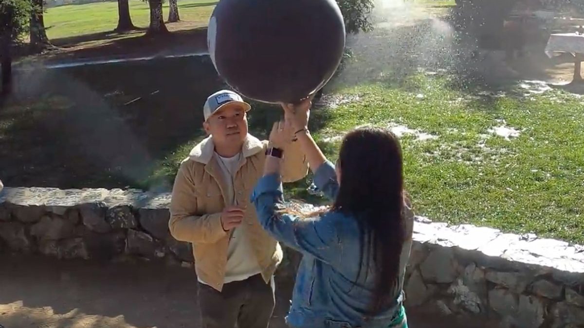 Ed and Carmen’s baby gender reveal!