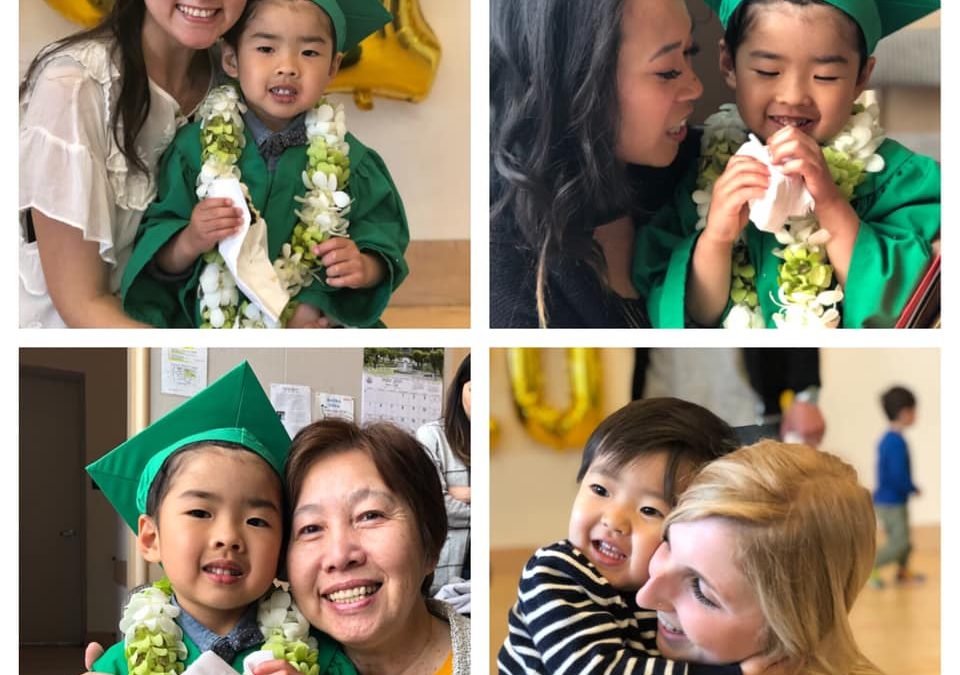 Daren graduates pre-school!