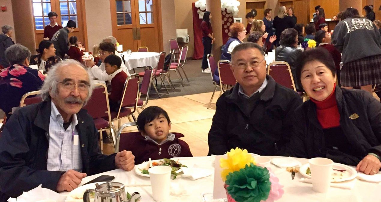 Grandparents day at St. Anne