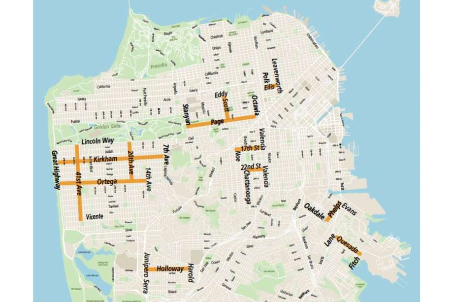 San Francisco street closures
