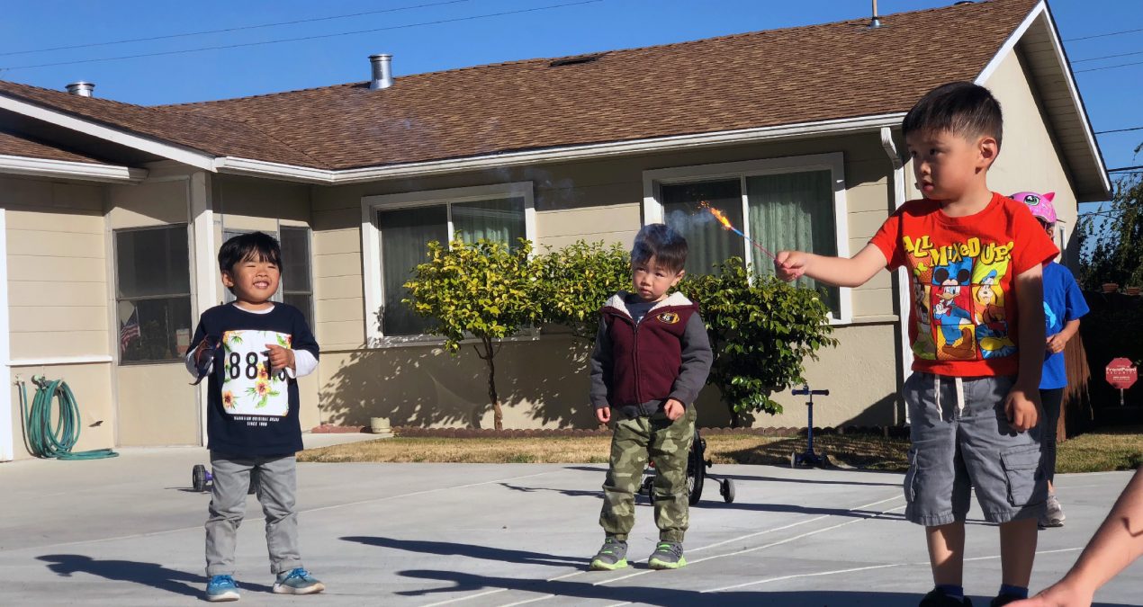 July 4th celebration at the Lo’s