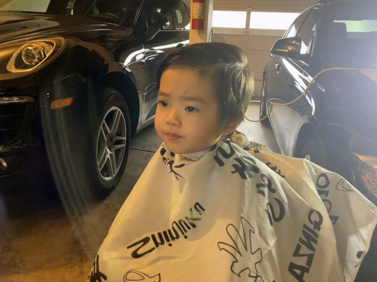 Jordan’s new haircut!