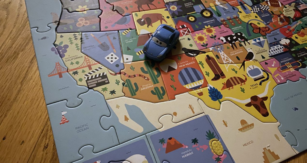 Jordan’s map puzzle!