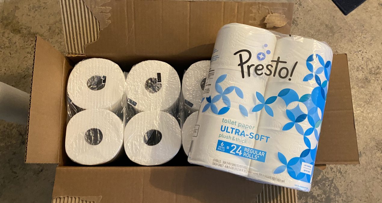 The toilet paper diaries…