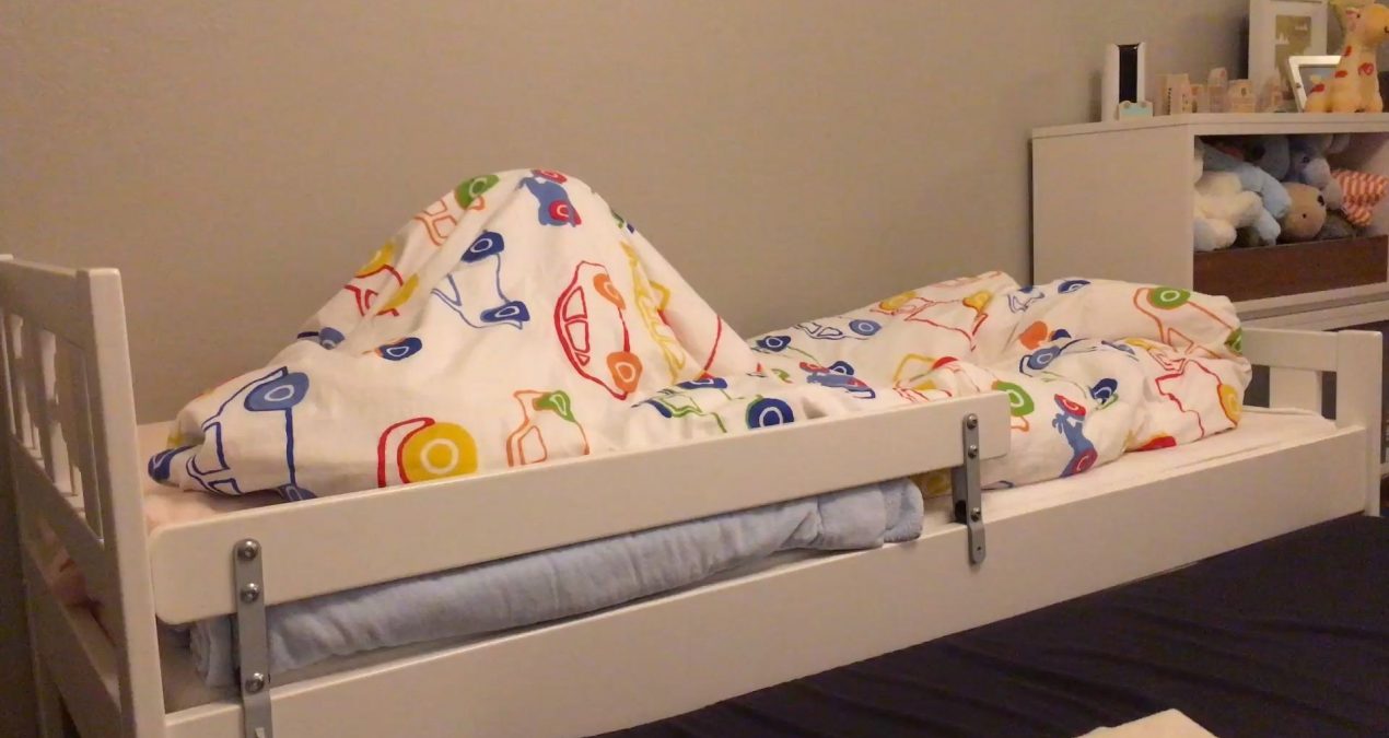 Daren playing hide-and-seek